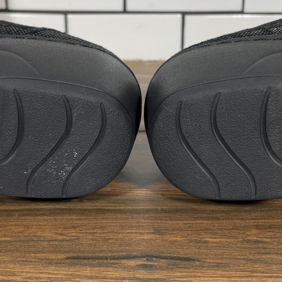 Clarks Channing Kim Women's Size 6.5 Shoes Black Leather Lizard Print Loafers - Picture 8 of 12